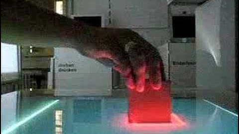 Tangible Interface Table - Take 02