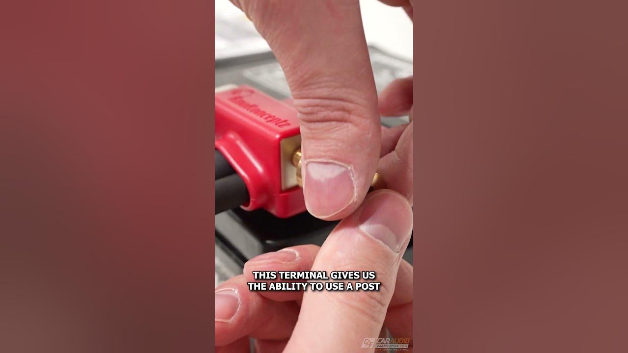 The secret to a perfect battery terminal? - YouTube