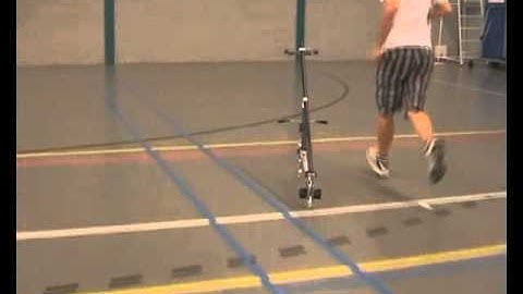 TMS bicycle, basic experiment