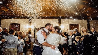 Bride + Groom Love Letters & Story Will Make You Cry | Winter Wedding at Springs Event Venue