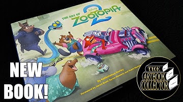 The Art of Zootopia 2 - Book Flip Through