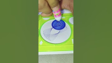 How Many Rotation In This Videos #spirograph #asmr #art #shorts