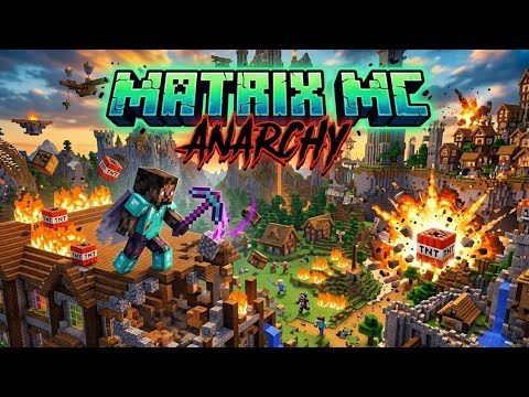 Matrixmc WELCOME TO MATRIX MC ANARCHY ( I Griefed A Base At DAY 1) - YouTube