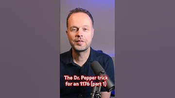 Dr. Pepper trick on an 1176 (part 1) #shorts