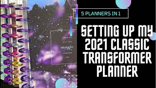 Transformer Planner Setup | How To | classic happy planner