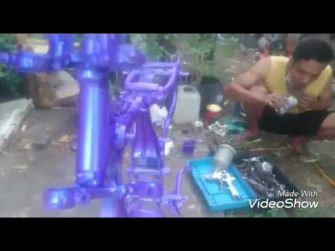 Pengecatan Cb Ungu Lembayung By Mike Youtube
