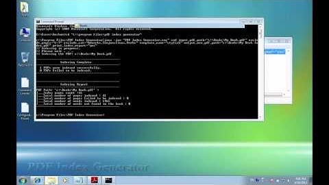PDF Index Generator Software: How to use the program in Command Line ?