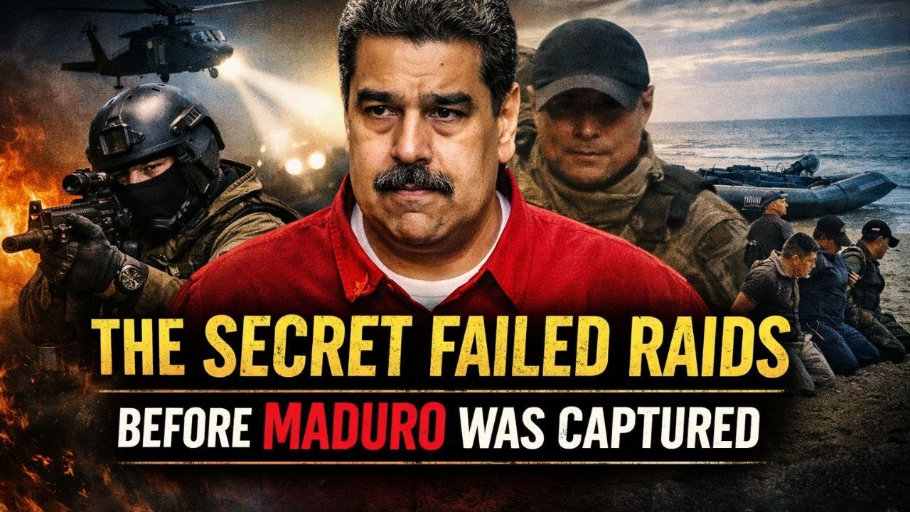 Secret Fail The Secret Failed Raids Before Maduro Was Captured. - YouTube