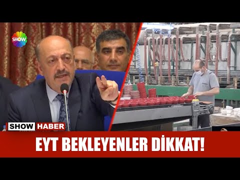 Bakan Bilgin'den kritik EYT açıklaması