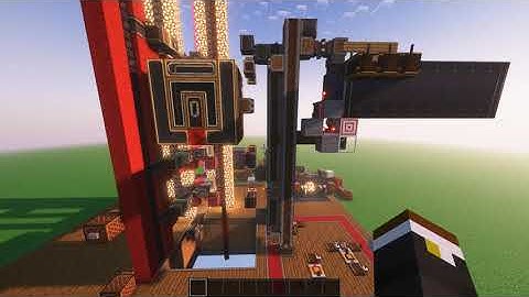 The Ultimate Create Mod Elevator.