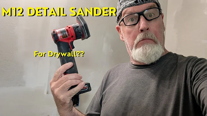 Can the Milwaukee M12 Detail Sander Handle Drywall?