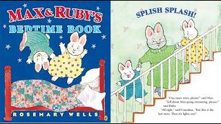 Max and Ruby’s Bedtime Book Read Aloud Story 1: Splish Splash 🌙 Cozy Story & Learning Activities