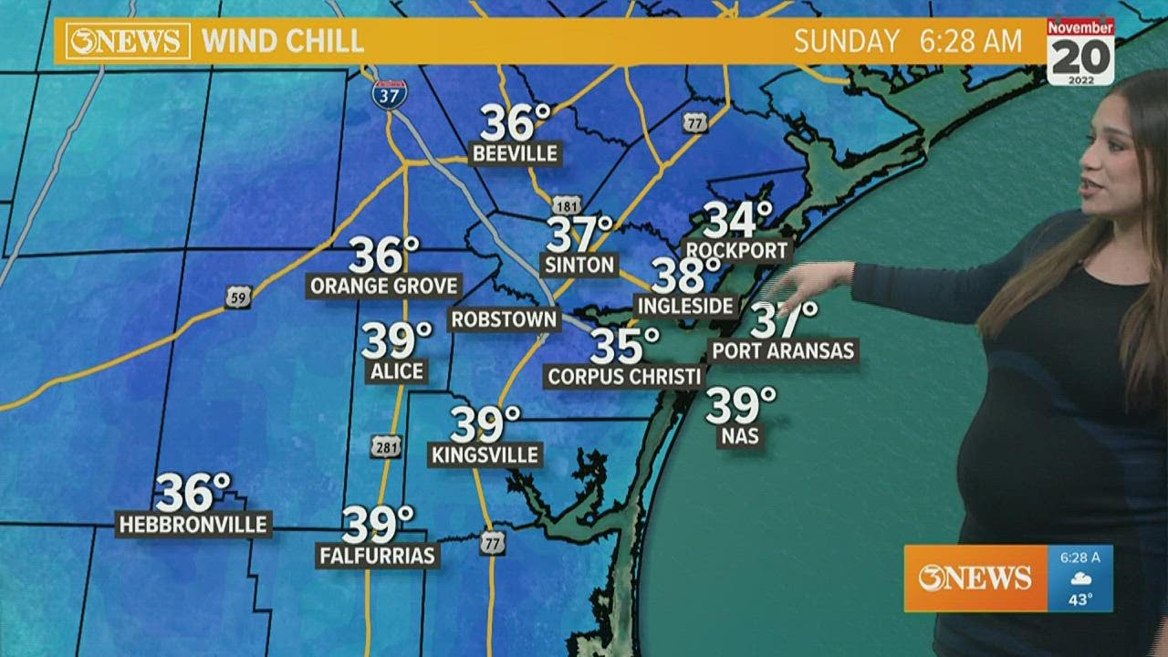 Chilly, cloudy and breezy conditions for the end of the weekend - YouTube