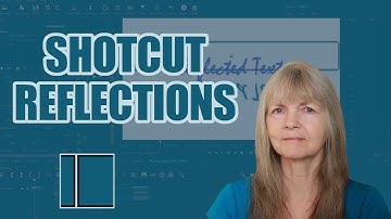 Shotcut Tutorial: How to Create a Text Shadow Reflection