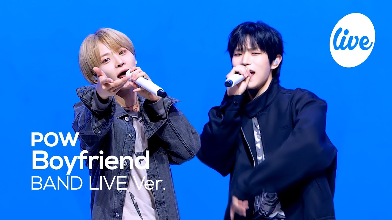 [4K] POW - “Boyfriend” Band LIVE Concert [it's Live] шоу живой музыки