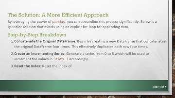 Boosting Performance: A Faster Way to Create DataFrames with Python
