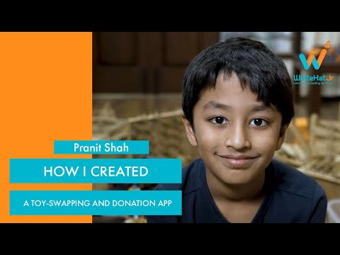 Pranit Shah | Student Showcase | #YoungAchieversOfWHJr | WhiteHat Jr