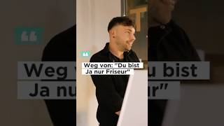 "du bist ja nur friseur?! " #salon #erfurt #friseur