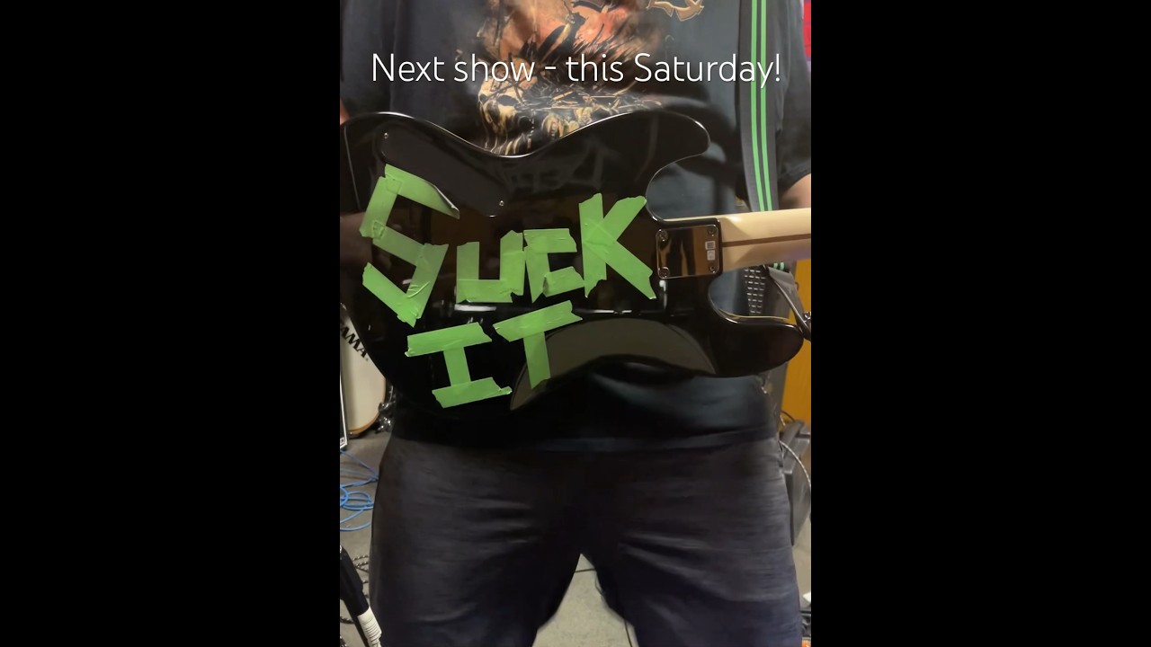 Come out this Saturday,  and check the backside of Harry’s bass.