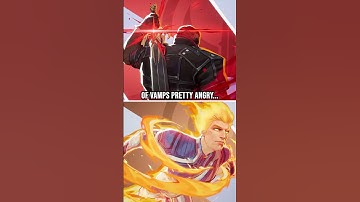 Blade and Human Torch Interaction - Marvel Rivals #MarvelRivals