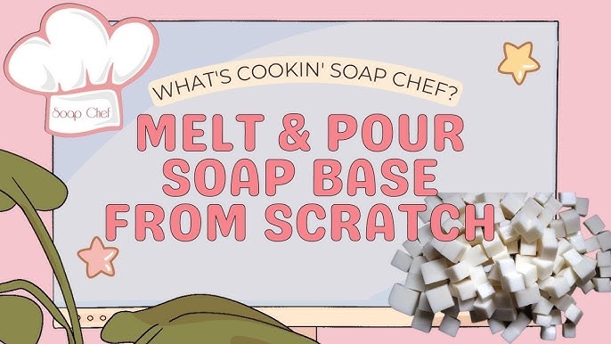 How to Make Clear Soap Base From Scratch. 