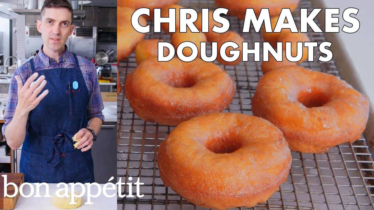 Chris Makes Doughnuts   From the Test Kitchen   Bon Apptit