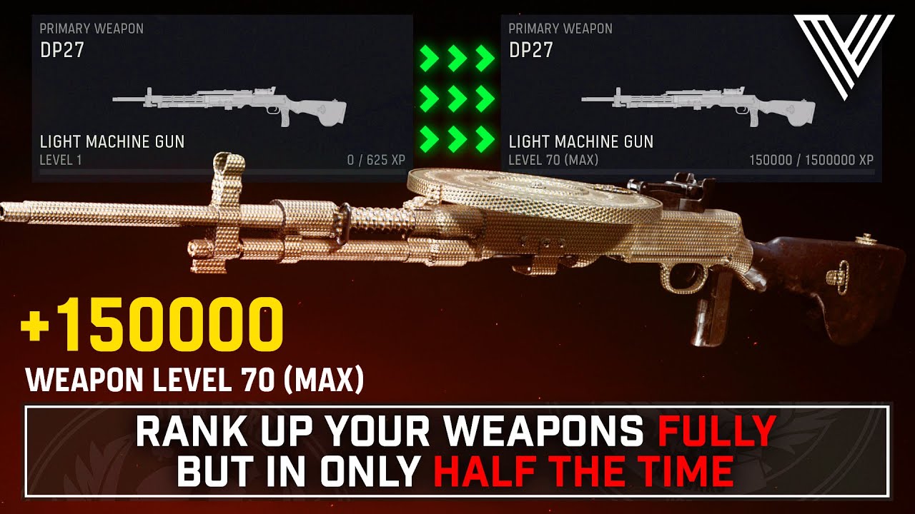 VANGUARD How To Cut Your WEAPON XP GRIND IN HALF... (Vanguard Fastest Weapon Leveling Guide