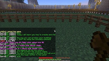 Minefever - Claiming your own region and protect your building