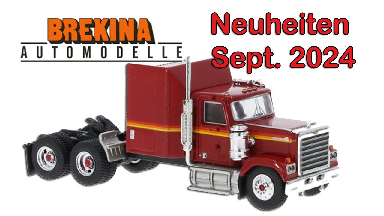 Brekina Modellauto Neuheiten September 2024 - YouTube