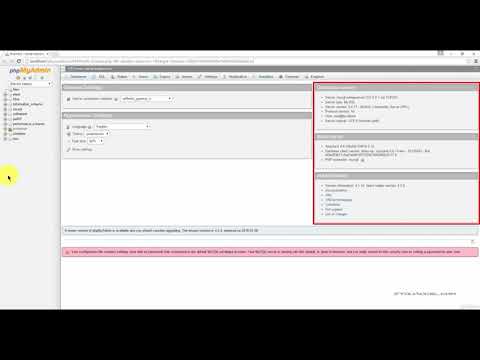 3  PhpMyAdmin Interface Overview