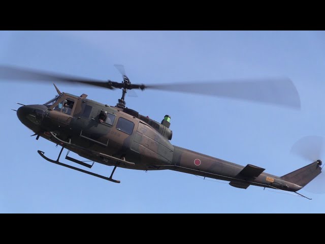 25/08/23 ヘリコプターフェスティバル2025 外来機飛来 JGSDF UH