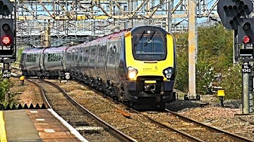 Trains at Nuneaton Station, WCML - Easter Sunday Travel Disruption + Diversions