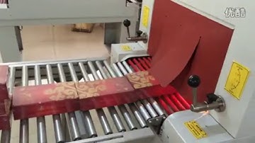 Automatic sealing shrink wrapping machine for e liquid boxes packaging