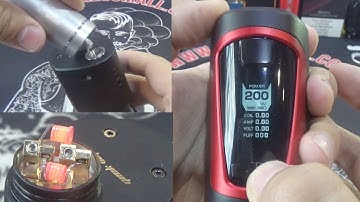 Geekvape GBOX 200w Squonker Kit Unboxing&Review | Dual 18650 Regular Squonker