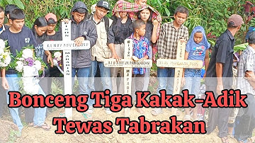 Bahkan Alam Pun Turut Bersedih !! Pemakaman Tiga Kakak Beradik Korban Kecelakaan!! #viral 