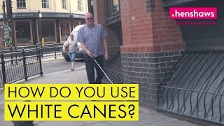 How to use the different types of white cane