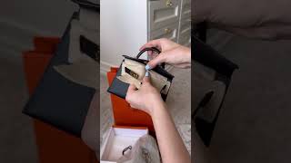 Unboxing New Mini Kelly In Black Epsom With D Hardware