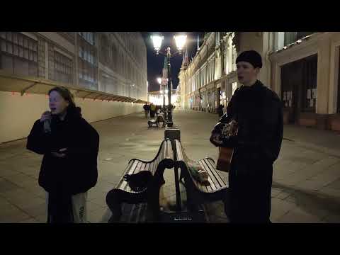 Armich & Скриптонит - Slow Mo - #Песню 2022 года спела на Никольской улице в Москве Варвара Ярикова