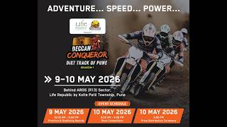 Deccan Conqueror 2026 | Pune Dirt Track Racing Event | Season 1