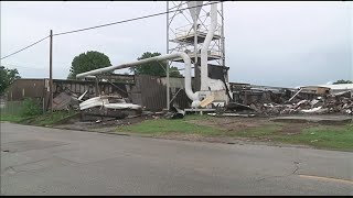 Investigation underway on old Owensboro warehouse fire
