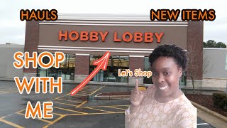 Shop With Me Hobby Lobby With Hauls