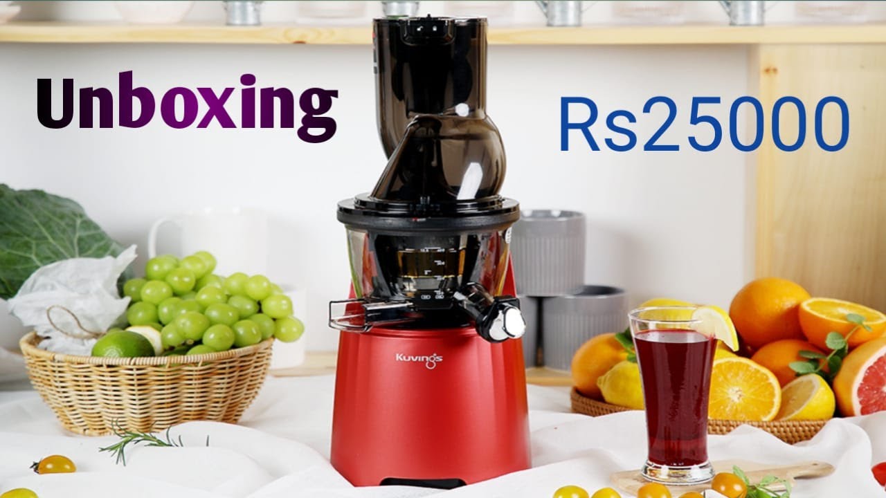 Kuvings EVO700 Cold Press Juicer 240 W Juicer Unboxing Rs25000 kuvings