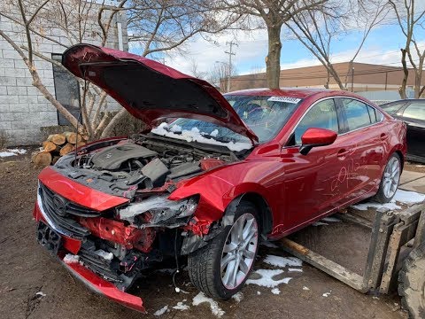 Авто из США. 2015 Mazda 6 с аукциона copart.