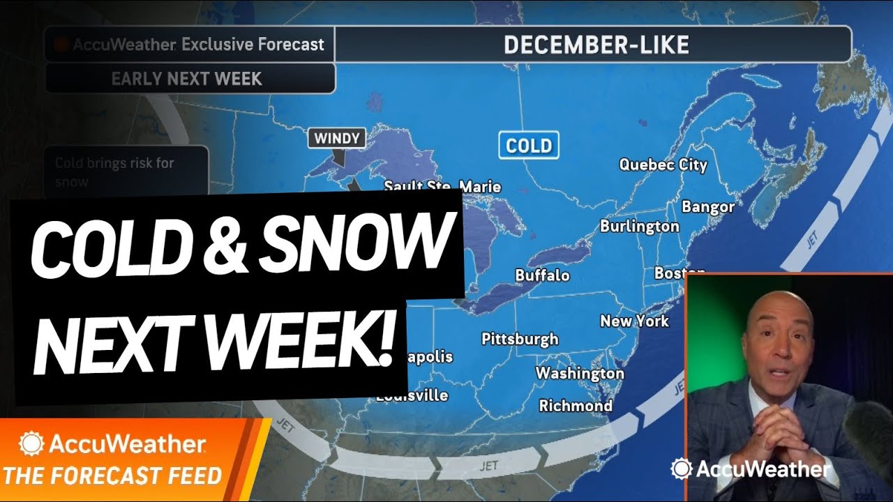 The Forecast Feed Nov. 4: Cold & Snow Coming for the East! - YouTube