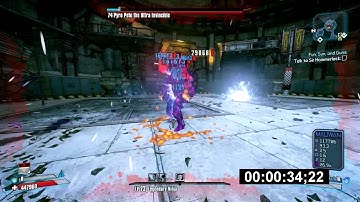 UVHM2 Pyro Pete Melee Zero Kill 1:04