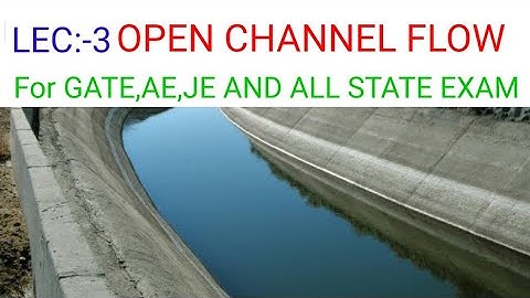 geometric parameters of open channel flow.