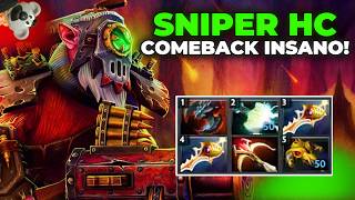 O ÚLTIMO LEILÃO DO HERÓI - SNIPER HC e WISP SUP 5 (partida emocionante!)