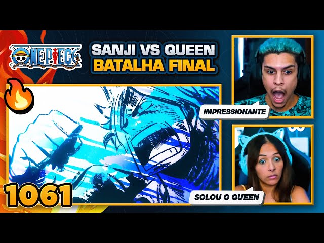 JOUNIN REACT - REAGINDO Sanji Vs Queen