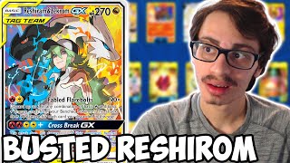 Pokemon TCG Online Reshiram Zekrom GX Eelektrik VS Rayquaza GX Ho