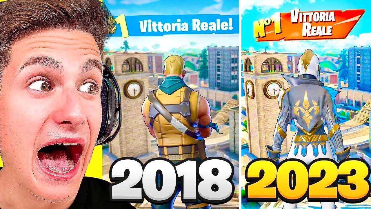 Ricreo La Mia Prima Vittoria Reale su Fortnite OG dopo 5 Anni! - YouTube